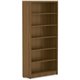 Lorell Chateau Bookshelf - 1.5" Top, 36" x 11.6"72.5" Bookshelf - 6 Shelve(s) - Reeded Edge - Material: P2 Particleboard - Finis