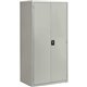 Lorell Storage Cabinet - 24" x 36" x 72" - 5 x Shelf(ves) - Hinged Door(s) - Sturdy, Recessed Locking Handle, Removable Lock, Du