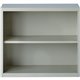 Lorell Fortress Series Bookcases - 34.5" x 13" x 30" - 2 x Shelf(ves) - Light Gray - Powder Coated - Steel - Recycled