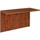 Lorell Essentials Bridge - 41.4" x 23.6"29.5" - Finish: Cherry, Laminate - Grommet, Modesty Panel, Cord Management - For Office
