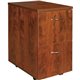 Lorell Essentials Mobile Pedestal - 15.8" x 22" x 28.4" - Finish: Cherry, Laminate - Leveling Glide