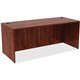 Lorell Essentials Series Desk - 72" x 30"29.5" Desk, 0.1" Edge - Material: Metal - Finish: Cherry Laminate
