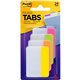 Post-it Dividing Tabs - Write-on Tab(s) - 1.50" Tab Height x 2" Tab Width - Yellow, Orange, Green, Pink Tab(s) - Durable, Reposi
