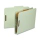 Nature Saver 2/5 Tab Cut Letter Recycled Classification Folder - 8 1/2" x 11" - 2" Expansion - Prong K Style Fastener - 2" Faste