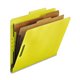 Nature Saver Letter Recycled Classification Folder - 8 1/2" x 11" - 2" Expansion - 2" Fastener Capacity for Folder - Top Tab Loc