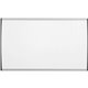 Quartet Arc Cubicle Magnetic Whiteboard - 24" (2 ft) Width x 14" (1.2 ft) Height - White Painted Steel Surface - Silver Aluminum