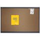 Quartet Prestige Bulletin Board - 48" Height x 72" Width - Brown Cork Surface - Self-healing, Durable - Graphite Frame - 1 Each