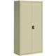 Lorell Fortress Series Storage Cabinets - 36" x 18" x 72" - 5 x Shelf(ves) - Recessed Locking Handle, Hinged Door, Durable - Put
