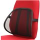 Lorell Ergo Mesh Lumbar Back Support - Black