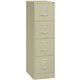 Lorell Commercial-grade Vertical File - 4-Drawer - 15" x 22" x 52" - 4 x Drawer(s) for File - Letter - Lockable, Ball-bearing Su