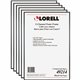 Lorell Poster Frame - 24" x 36" Frame Size - Rectangle - Horizontal, Vertical - 6 / Carton - Black