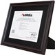Lorell Two-toned Certificate Frame - 13" x 16" Frame Size - Holds 8.50" x 11" Insert - Rectangle - Desktop - Horizontal, Vertica