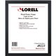 Lorell Poster Frame - 16" x 20" Frame Size - Rectangle - Horizontal, Vertical - 1 Each - Black