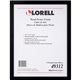Lorell Wide Frame - 18" Frame Size - Rectangle - Horizontal, Vertical - 1 Each - Black
