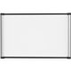 Lorell Magnetic Dry-erase Board - 36" (3 ft) Width x 24" (2 ft) Height - Aluminum Steel Frame - Rectangle - Magnetic - Marker Tr