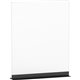 Lorell Social Distancing Barrier - 24" Width x 0.1" Depth x 28" Height - 1 Each - Clear - Acrylic