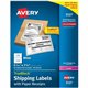 Avery Shipping Labels w/ Paper Receipts, TrueBlock Technology, Permanent Adhesive, 5-1/16" x 7-5/8" , 50 Labels (5127) - Avery S