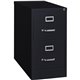Lorell Vertical file - 2-Drawer - 15" x 26.5" x 28.4" - 2 x Drawer(s) for File - Letter - Vertical - Security Lock, Ball-bearing