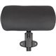 Lorell 86000 Series Executive Chair Headrest - Black - 1 Each