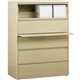 Lorell Fortress Lateral File - 5-Drawer - 42" x 18.6" x 67.7" - 5 x Drawer(s) for File - Legal, Letter, A4 - Lateral - Rust Proo