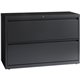 Lorell Lateral File - 2-Drawer - 42" x 18.6" x 28.1" - 2 x Drawer(s) - Legal, Letter, A4 - Lateral - Rust Proof, Leveling Glide,