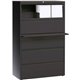 Lorell Lateral File - 5-Drawer - 36" x 18.6" x 67.7" - 5 x Drawer(s) - Legal, Letter, A4 - Lateral - Rust Proof, Leveling Glide,