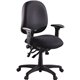 Lorell High Performance Task Chair - Black Seat - Black Back - Metal Frame - 5-star Base - 1 Each