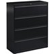 Lorell Fortress Lateral File - 4-Drawer - 42" x 18.6" x 52.5" - 4 x Drawer(s) for File - Letter, Legal, A4 - Lateral - Interlock