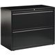 Lorell Lateral Files - 2-Drawer - 36" x 18.6" x 28.1" - 2 x Drawer(s) for File - Letter, Legal, A4 - Lateral - Leveling Glide, L
