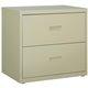 Lorell Lateral File - 2-Drawer - 30" x 18.6" x 28.1" - 2 x Drawer(s) for File - A4, Letter, Legal - Interlocking, Ball-bearing S