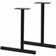 Lorell Training Table C-Leg Table Base - Steel - Black