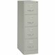 Lorell Fortress Series Vertical File - 15" x 25" x 52" - 4 x Drawer(s) for File - Letter - Vertical - Security Lock, Ball-bearin