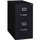 Lorell Vertical file - 2-Drawer - 15" x 25" x 28.4" - 2 x Drawer(s) for File - Letter - Vertical - Security Lock, Ball-bearing S