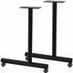 Lorell Training Table Base - Black C-leg Base - 27" Height x 22" Width - Assembly Required - 1 / Carton
