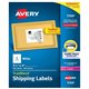 Avery TrueBlock Shipping Labels, Sure Feed Technology, Permanent Adhesive, 3-1/3" x 4" , 600 Labels (5164) - Avery Shipping Labe