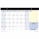 At-A-Glance QuickNotes 2024 Compact Monthly Desk Pad Calendar, Compact, 18" x 11" - Standard Size - Julian Dates - Monthly - 13 