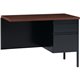 Lorell Fortress Series Right-Pedestal Return - For - Table TopRectangle Top x 42" Table Top Width x 24" Table Top Depth x 1.12" 