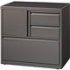 Lorell Personal Storage Center Lateral File - 30" x 18.6" x 28" - 3 x Drawer(s) for File, Box - A4, Letter, Legal - Hanging Rail