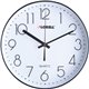 Lorell 12" Quiet Wall Clock - Analog - Quartz - Black