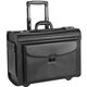 Lorell Carrying Case for 16" Notebook - Black - Vinyl Body - Handle - 1 Each
