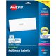Avery Easy Peel Address Labels - 1" Width x 2 5/8" Length - Permanent Adhesive - Rectangle - Laser - White - Paper - 30 / Sheet 