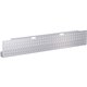 Lorell Training Table Steel Silver Modesty Panel - 54" Width x 3" Depth x 10" Height - Steel - Metallic Silver