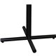 Lorell Hospitality Training Table Base - Black X-shaped Base - 27.50" Height x 42" Width x 42" Depth - Assembly Required - 1 Eac