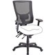 Lorell Conjure Executive High-back Mesh Back Chair Frame - Black - 1 Each