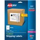 Avery Shipping Labels - TrueBlock - 8 1/2" Width x 11" Length - Permanent Adhesive - Rectangle - Laser, Inkjet - White - 1 / She