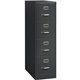 Lorell 26-1/2" Vertical File Cabinet - 4-Drawer - 15" x 26.5" x 52" - 4 x Drawer(s) for File - Letter - Vertical - Drawer Extens