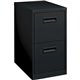 Lorell File/File Mobile Pedestal Files - 2-Drawer - 15" x 22.9" x 28" - 2 x Drawer(s) for File - Letter - Security Lock, Ball-be
