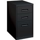 Lorell Box/Box/File Mobile Pedestal Files - 3-Drawer - 15" x 22" x 27.8" - 3 x Drawer(s) for Box, File - Letter - Security Lock,