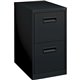 Lorell File/File Mobile Pedestal Files - 2-Drawer - 15" x 19" x 28" - 2 x Drawer(s) for File - Letter - Locking Casters, Securit