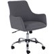 Lorell Mid-century Modern Guest Chair - Gray - 1 Each